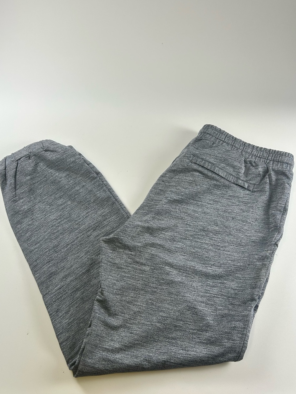 Johnnie O Mens SZ M Alta Performance Joggers Pants Heather Gray Drawstring